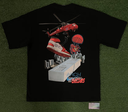 Nike arch X Virgil abloh art Basel tee