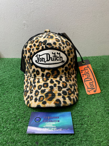 Von Dutch Leopard  Hat