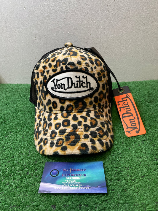 Von Dutch Leopard  Hat