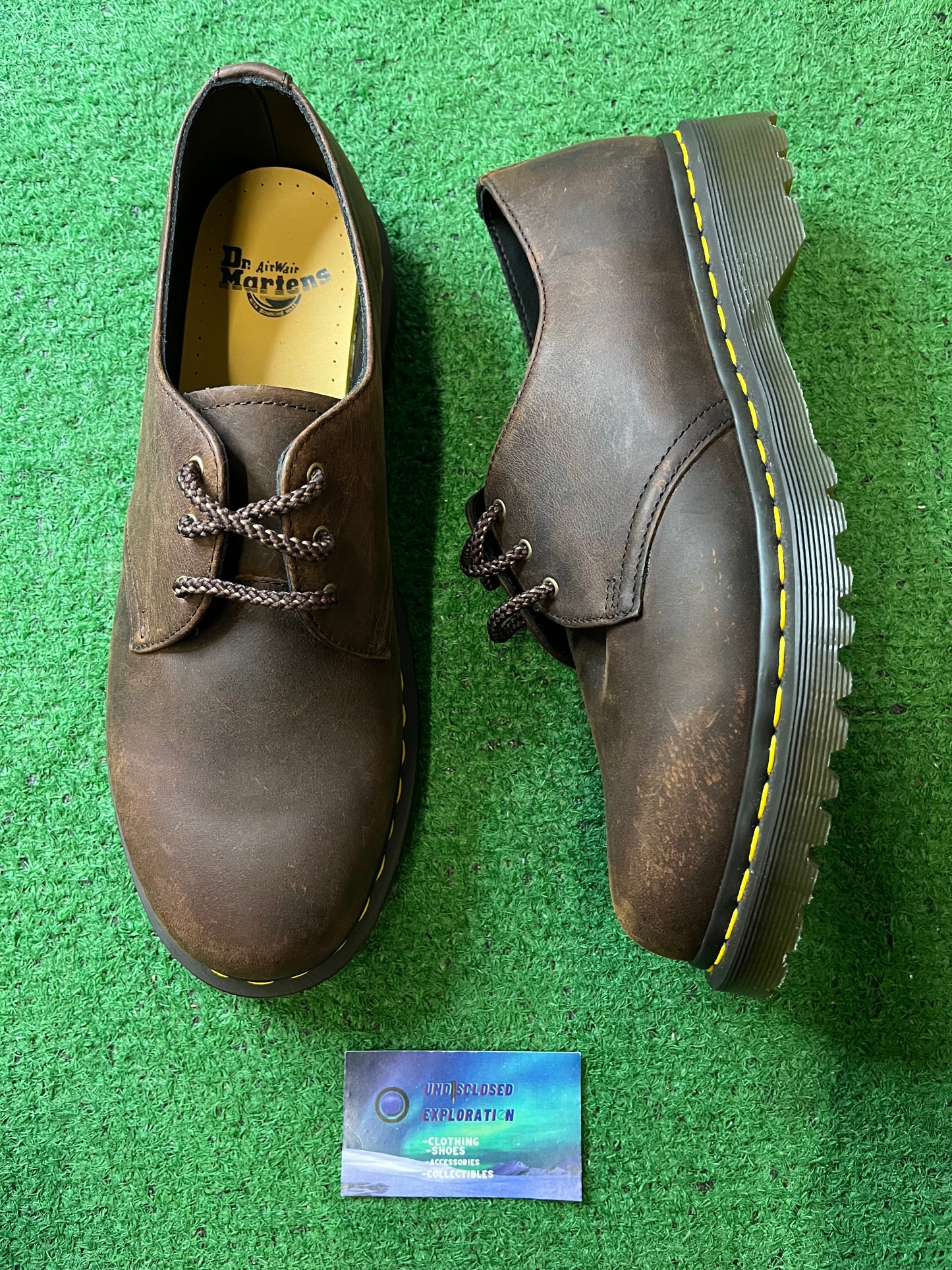 Dr Marten 1461 Crazy leather Oxford shoes size 11men/12.5women