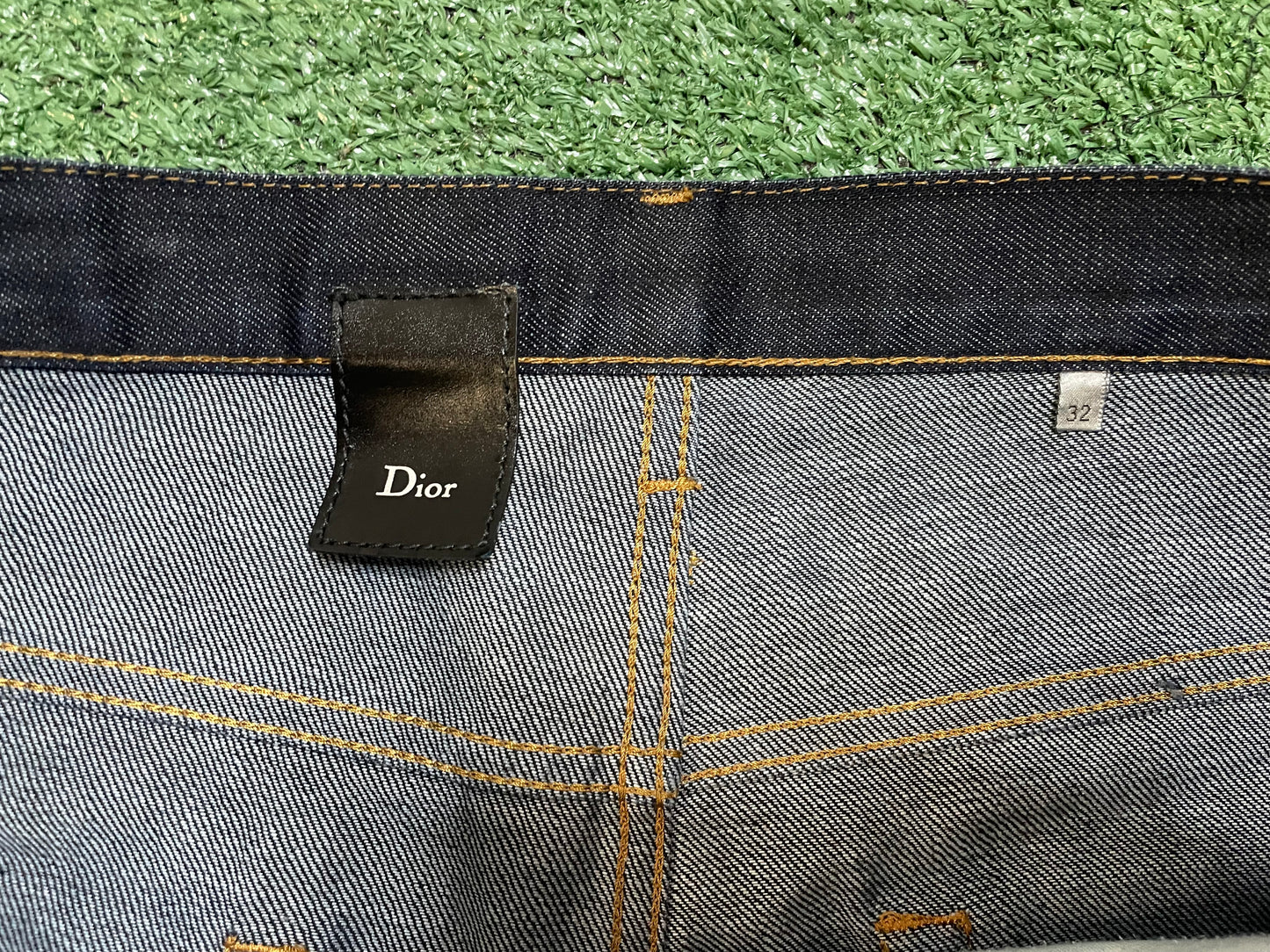 Christian Dior homme indigo denim