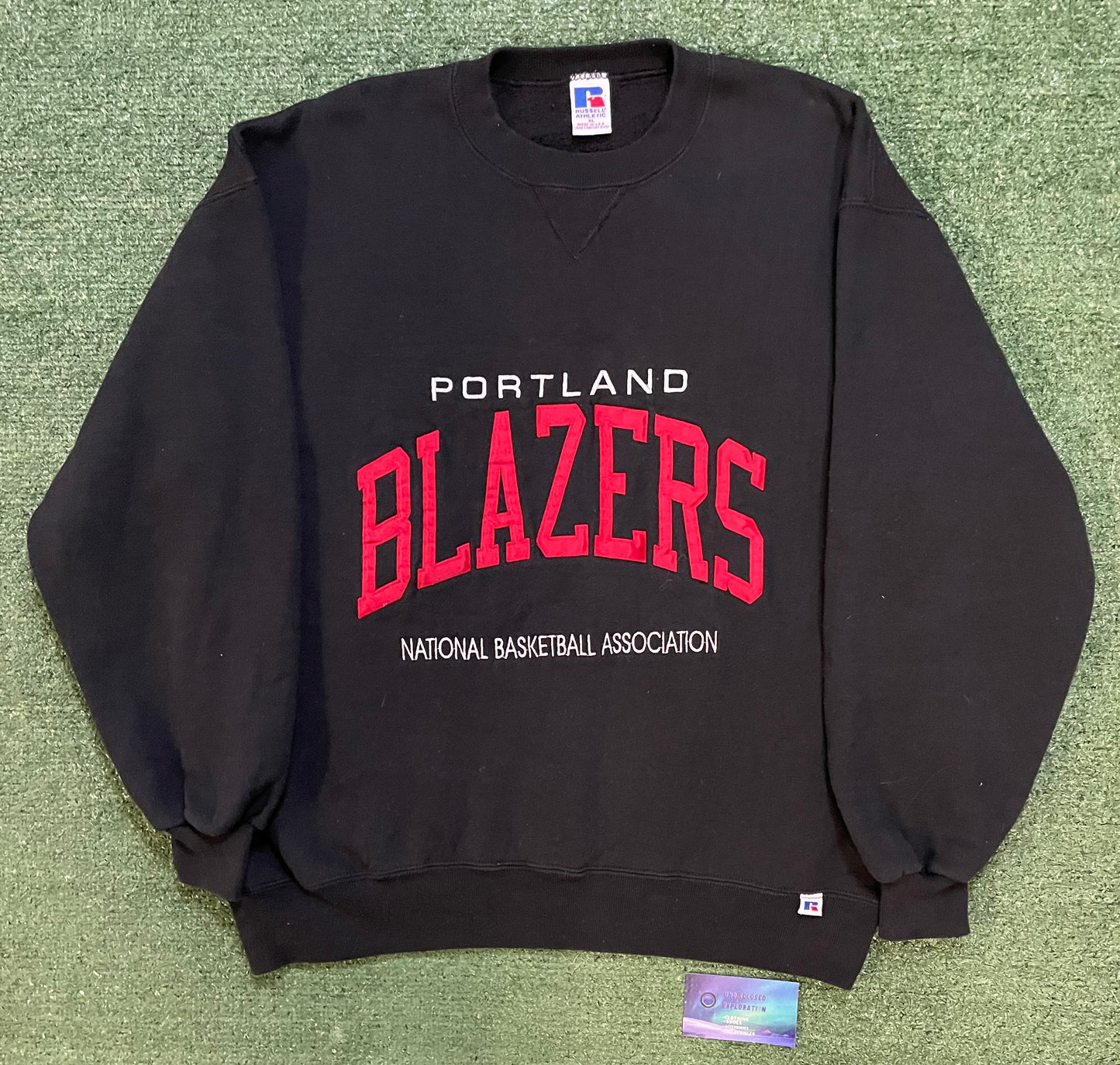 Vintage 1990s Portland Trailblazers national basketball association Crewneck