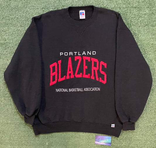 Vintage 1990s Portland Trailblazers national basketball association Crewneck