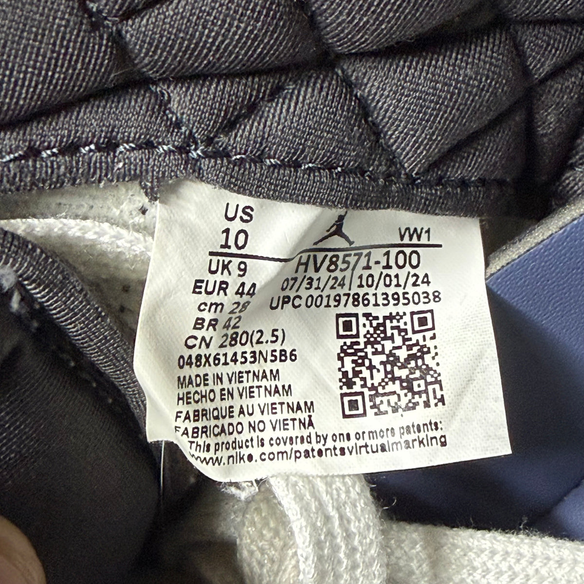 Jordan 3 A Ma Maniere Diffused Blue 10 Men “Preowned”