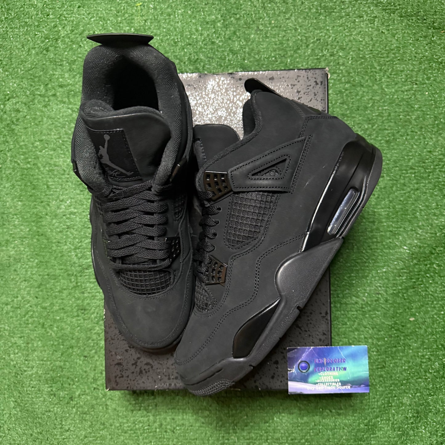 Jordan 4 Black Cat 11 Men “Preowned”