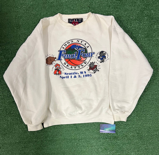 Vintage 1995 NCAA Final Four Seattle crewneck