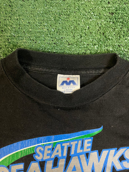 Vintage 1984 Seattle Seahawks afc championship longsleeve tee