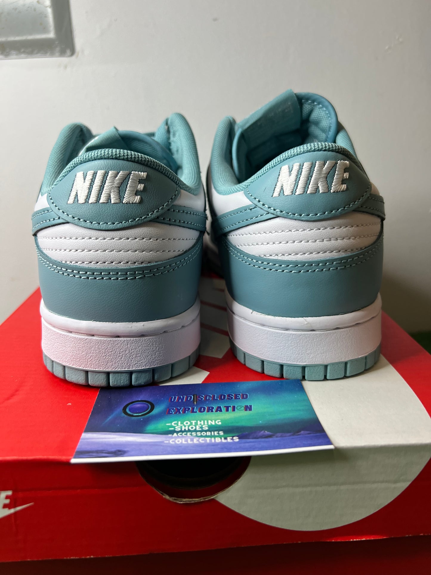 Nike dunk low denim turquoise