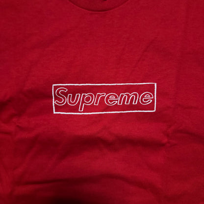 Supreme Kaws Chalk Logo Shirt