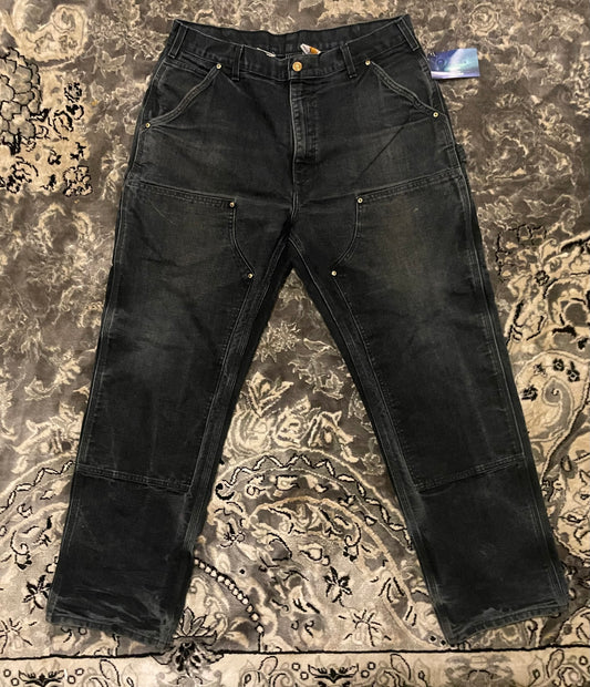 Vintage Carhartt Double Knee Black Jeans