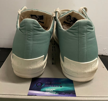 Rick Owens DRKSHDW low ramones aqua milk size 11men/12.5women (EU 44)
