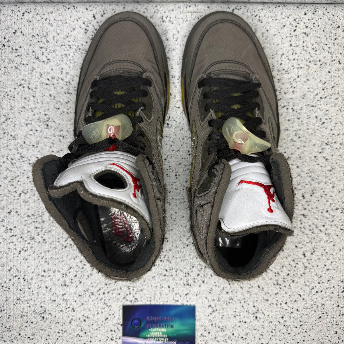 Jordan 5 Off White Muslin 10 Men “Preowned”