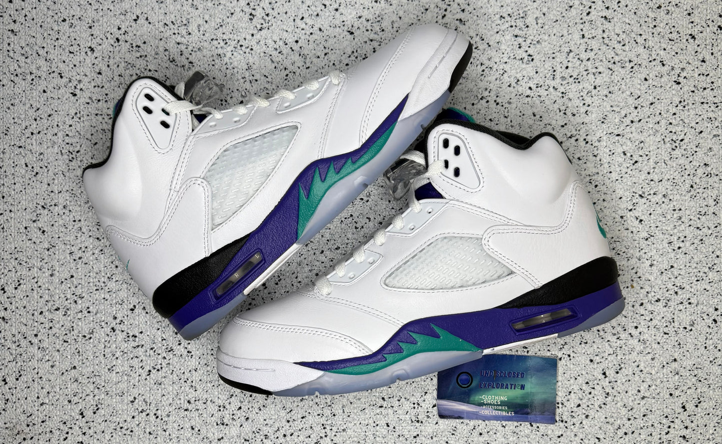 Jordan 5 Grape 8.5 Men/10 Women “Preowned”