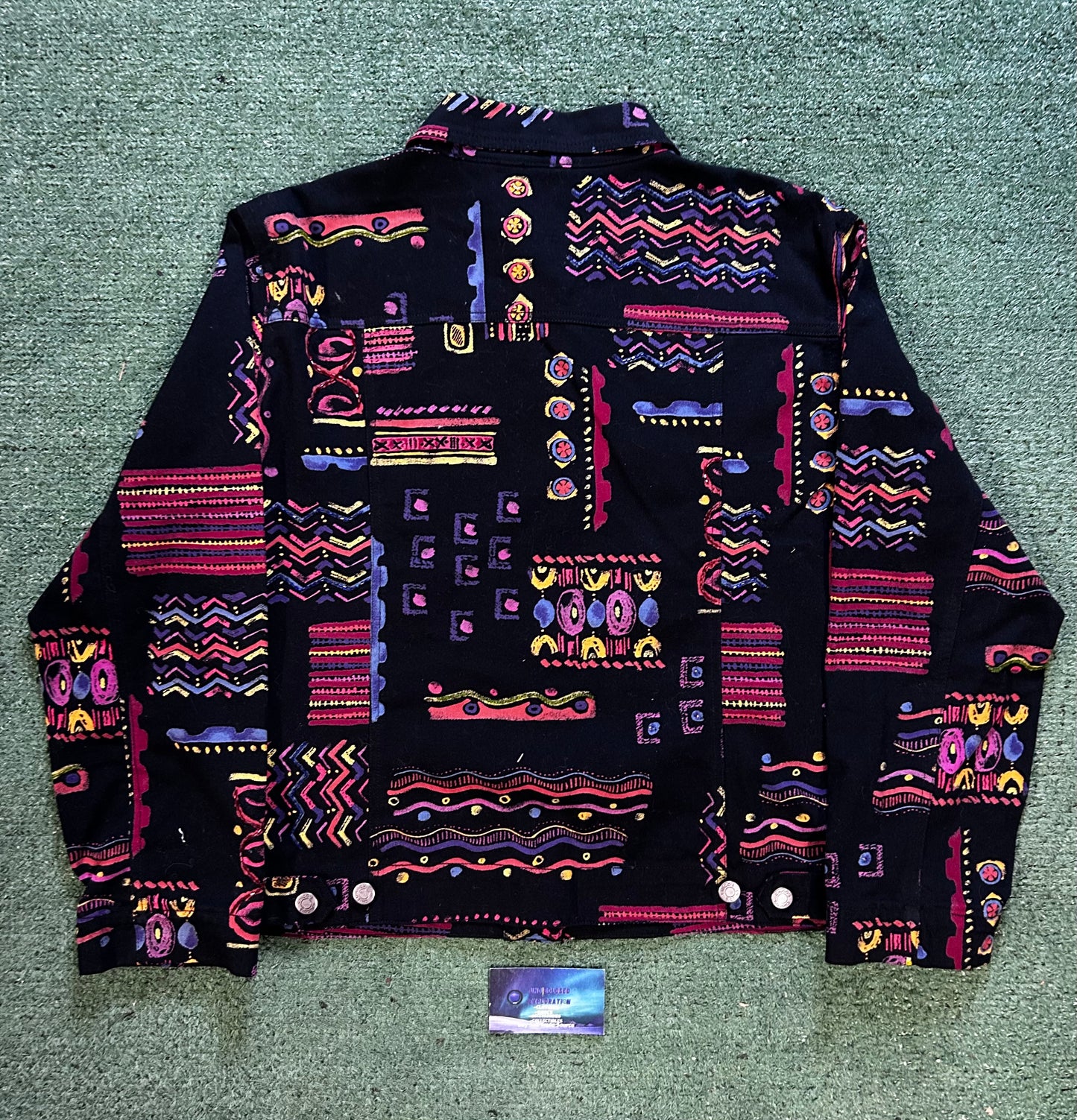 Vintage Chico multicolor abstract jacket