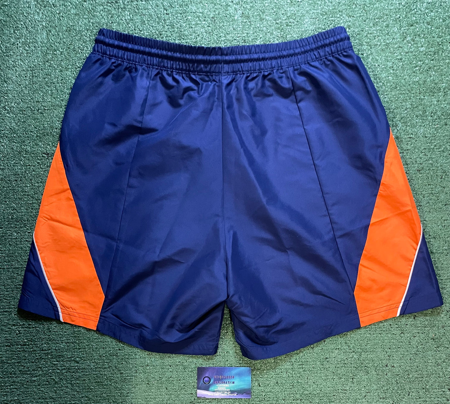 Adidas dark blue & orange shorts