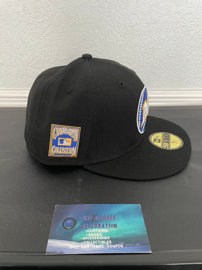 Seattle Mariners blue and gold baseball logo fitted new era hat