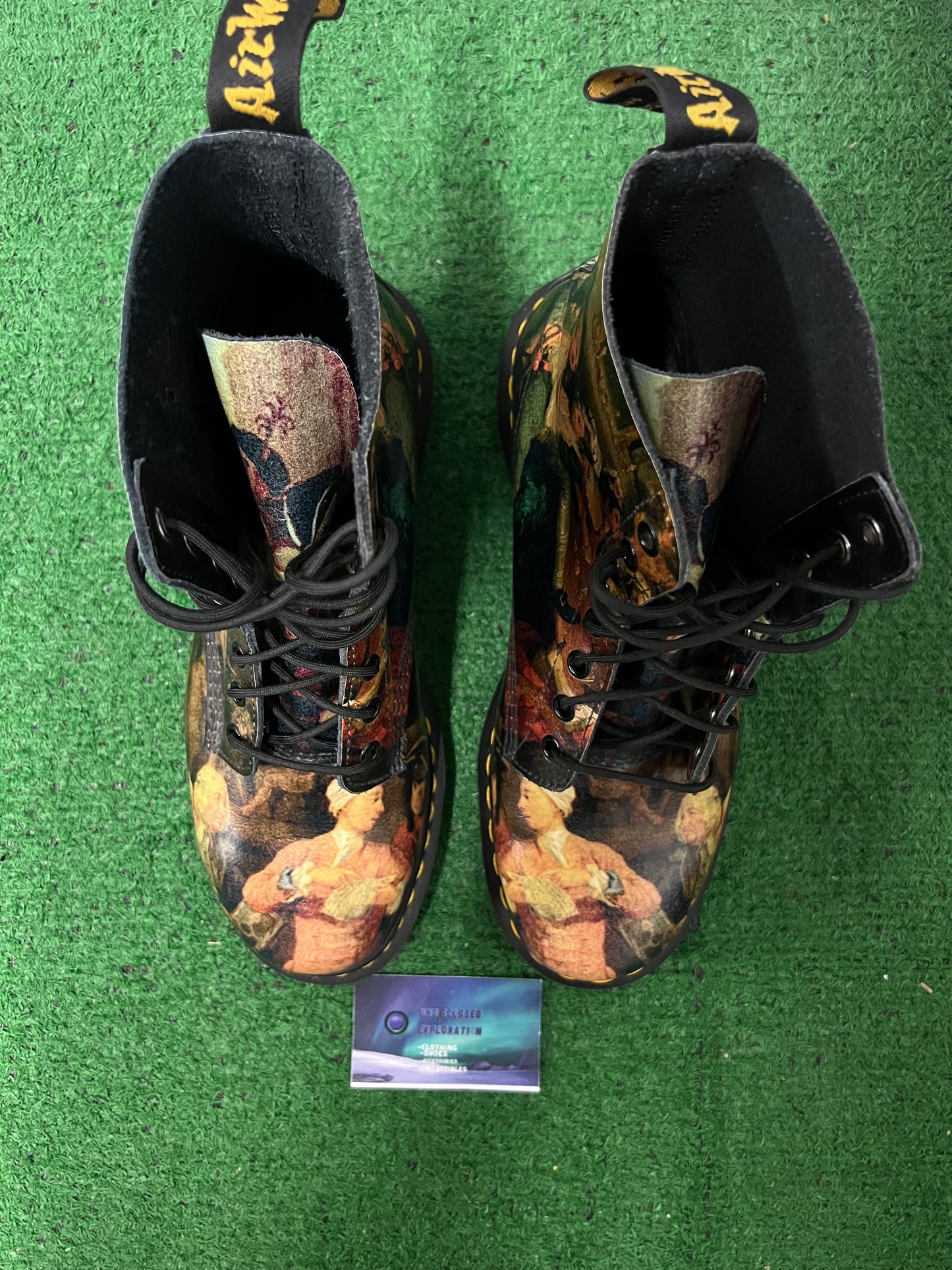 Dr Marten 1461 Hogarth renaissance museum boots size 9men/10.5women