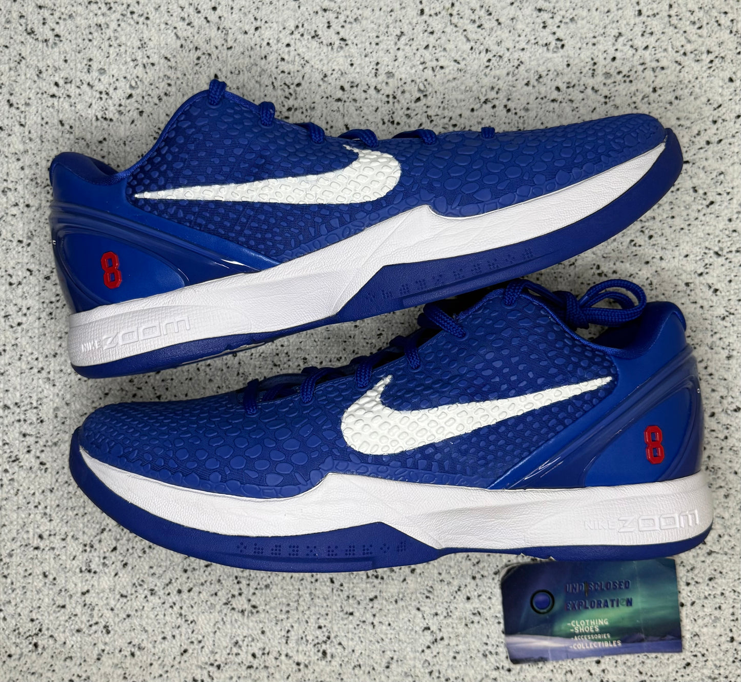 Nike Kobe 6 Dodgers 10 Men/11.5 Women “Preowned”