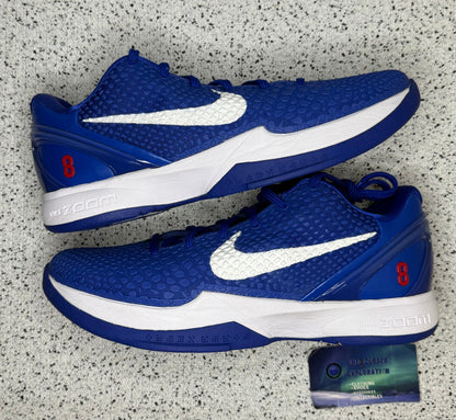 Nike Kobe 6 Dodgers 10 Men/11.5 Women “Preowned”