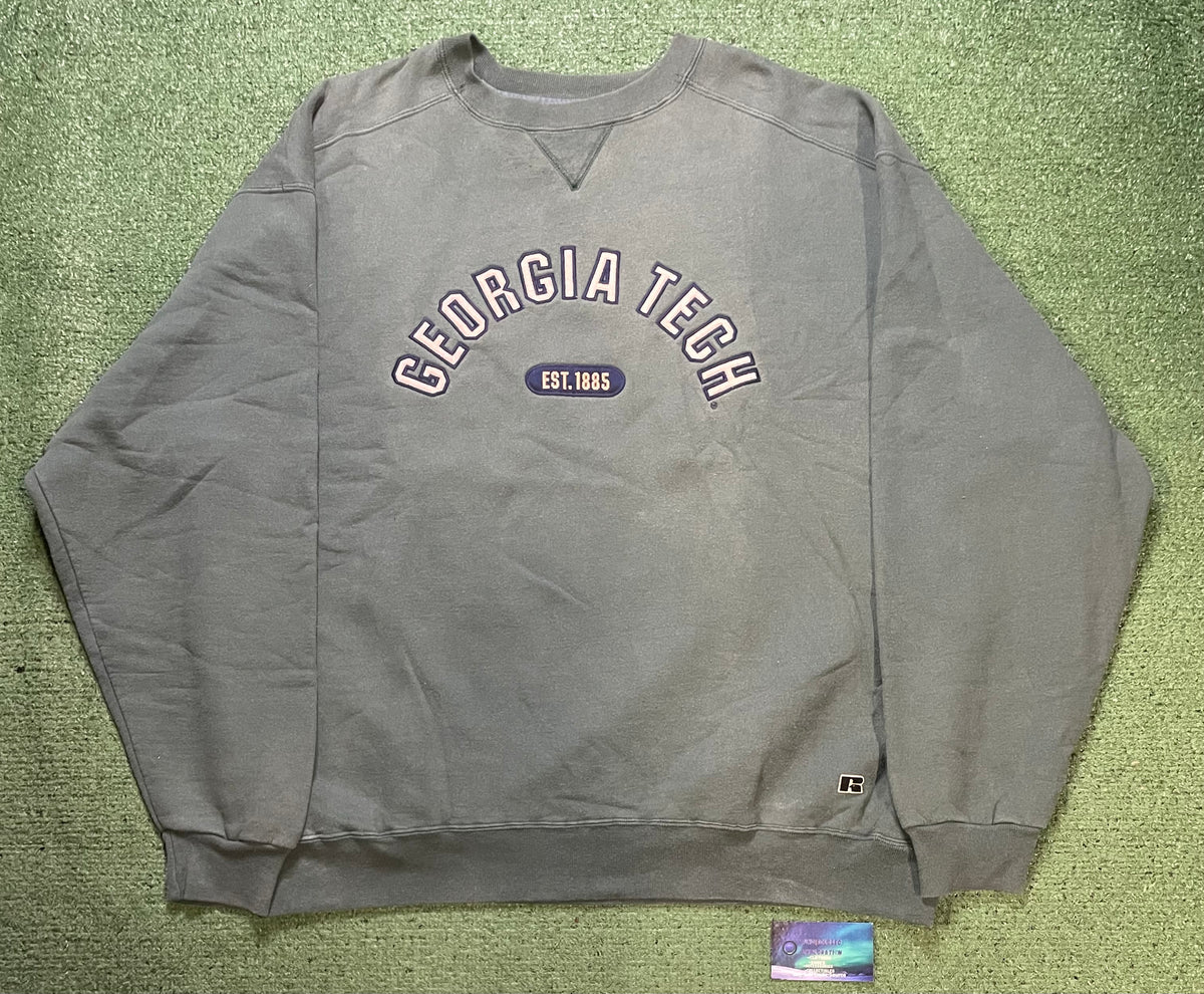 Vintage 2000s Georgia Tech embroidered crewneck