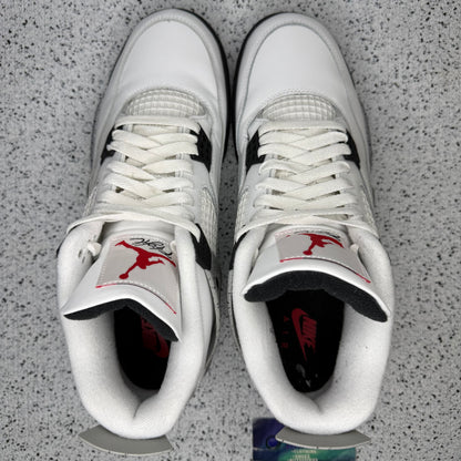 Jordan 4 White Cement 11 Men “Preowned”