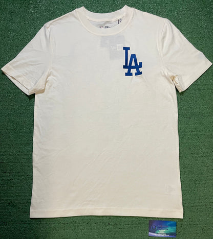 LA Dodgers cream game day hot dog new era tee