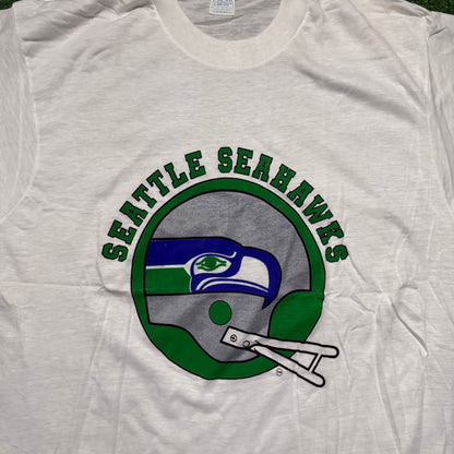Vintage Seattle Seahawks Shirt 80s