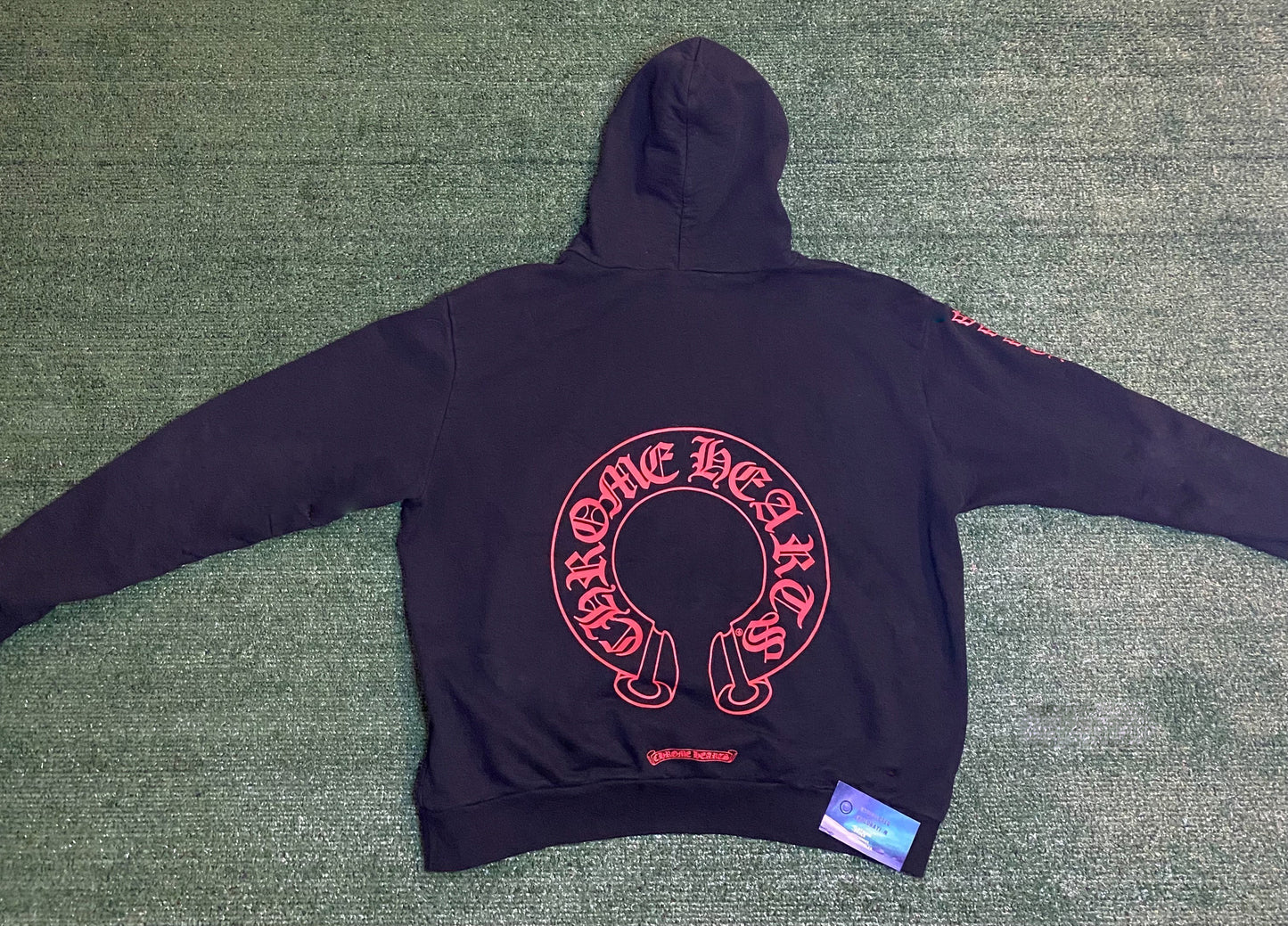 Chrome hearts red online exclusive hoodie