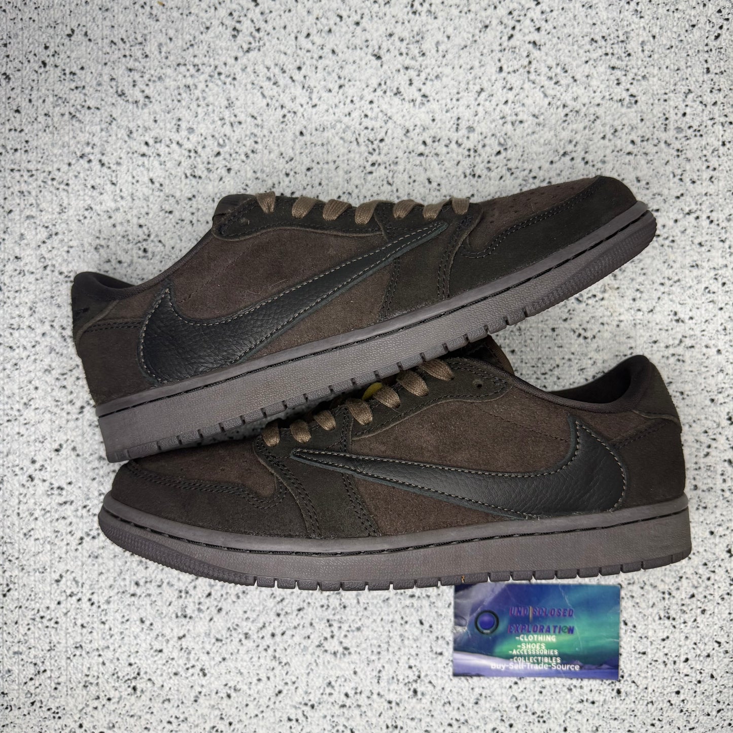 Jordan 1 Low Travis Scott Velvet 7.5 Men “Preowned”