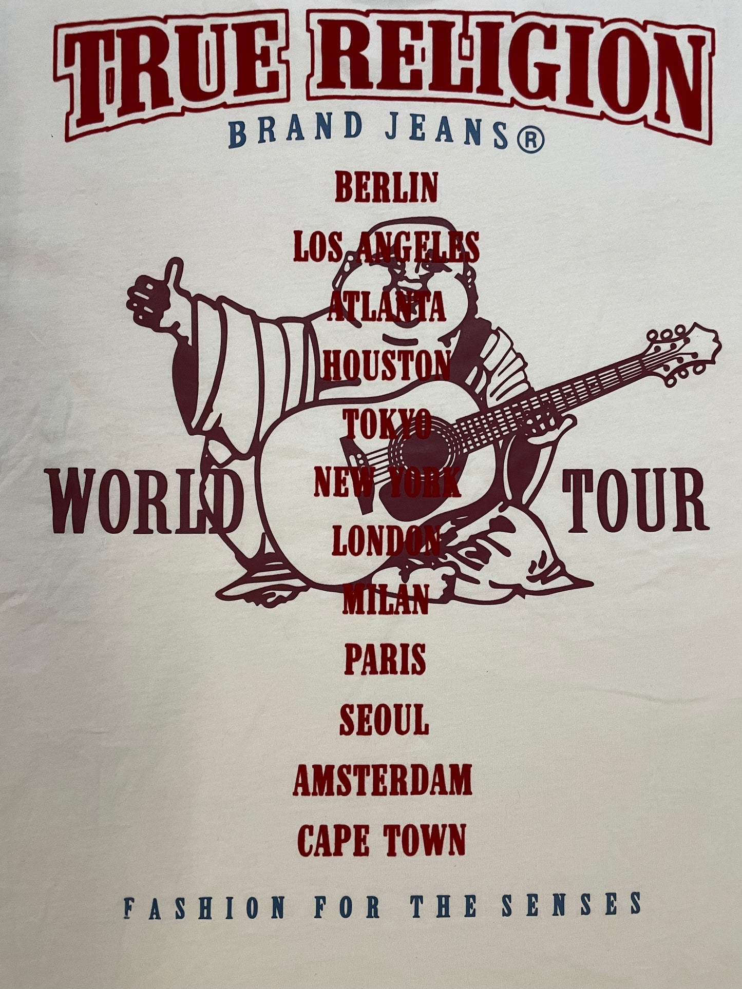 True Religion world tour tee