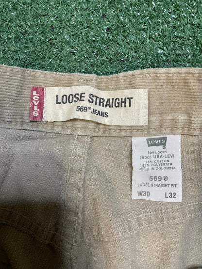 Levi’s 569 tan corduroy pants