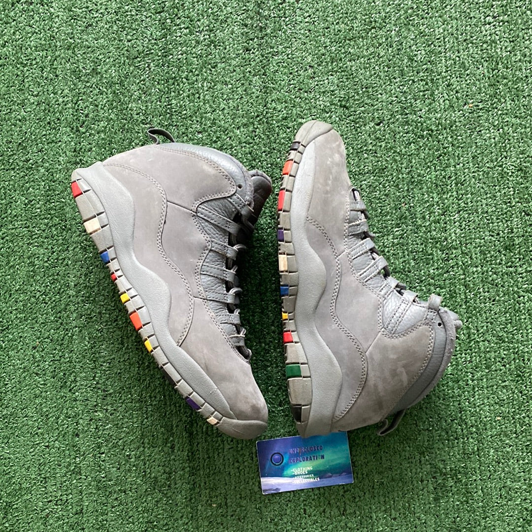 Jordan retro 10 Cool Grey 2018 size 9men/10.5women