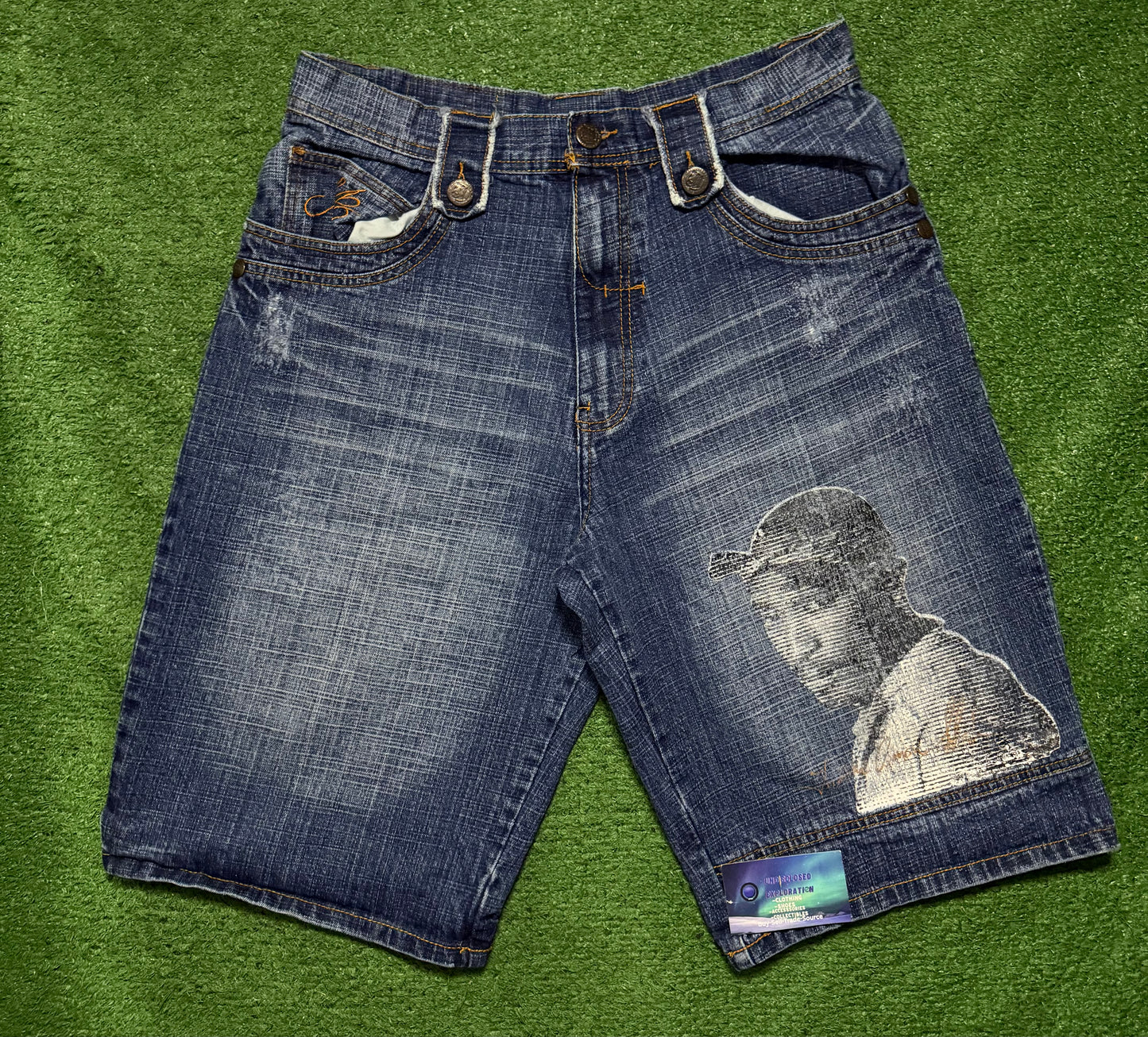 Vintage Tupac Makaveli Jorts