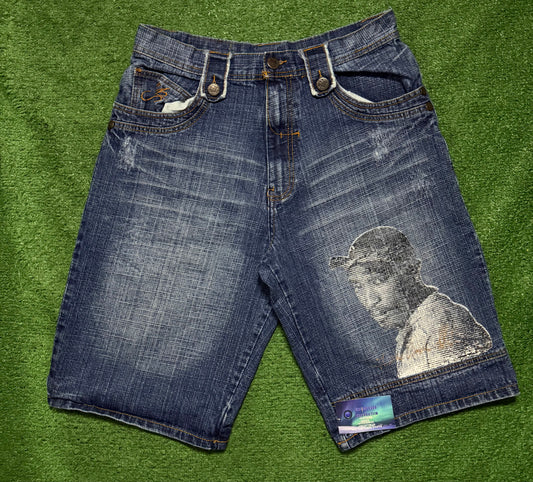 Vintage Tupac Makaveli Jorts