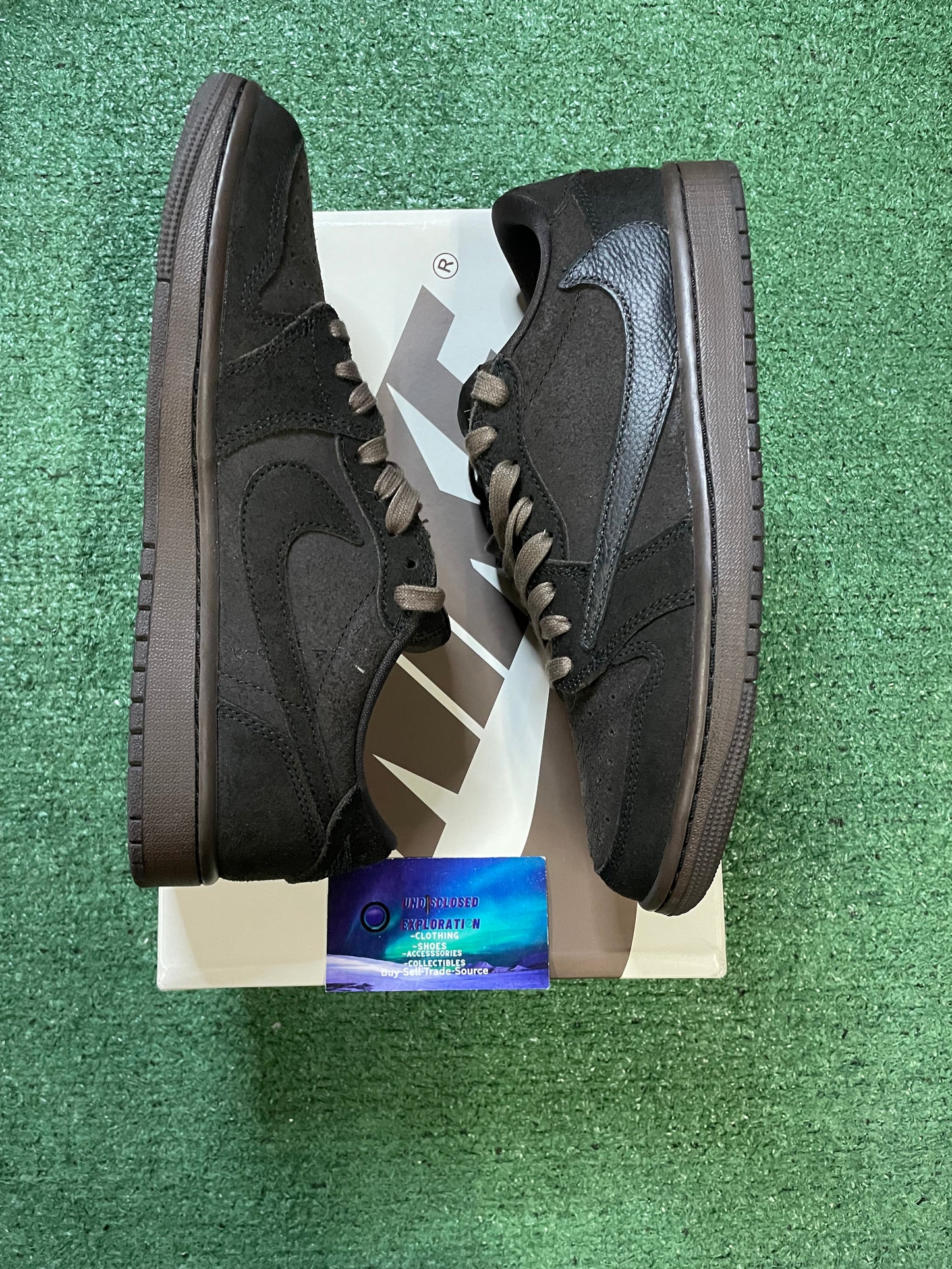 Air Jordan 1 Low Travis Scott velvet size 8men/9.5women