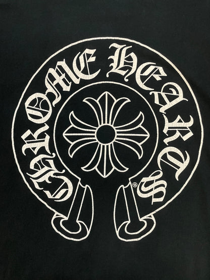 Chrome Hearts horseshoe black tee
