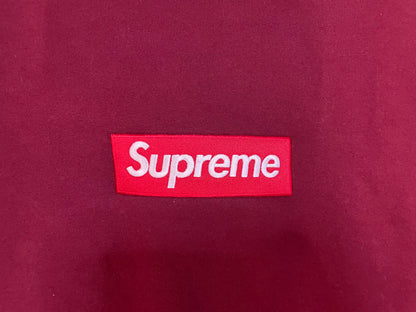 Supreme cardinal red box logo crewneck