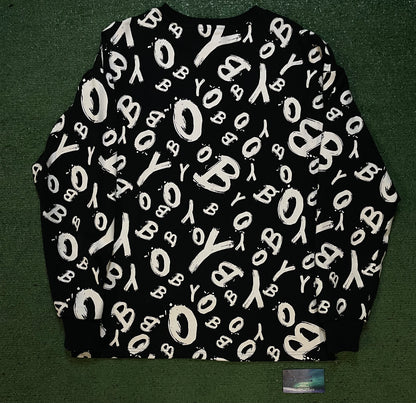 BOY London all over print crewneck