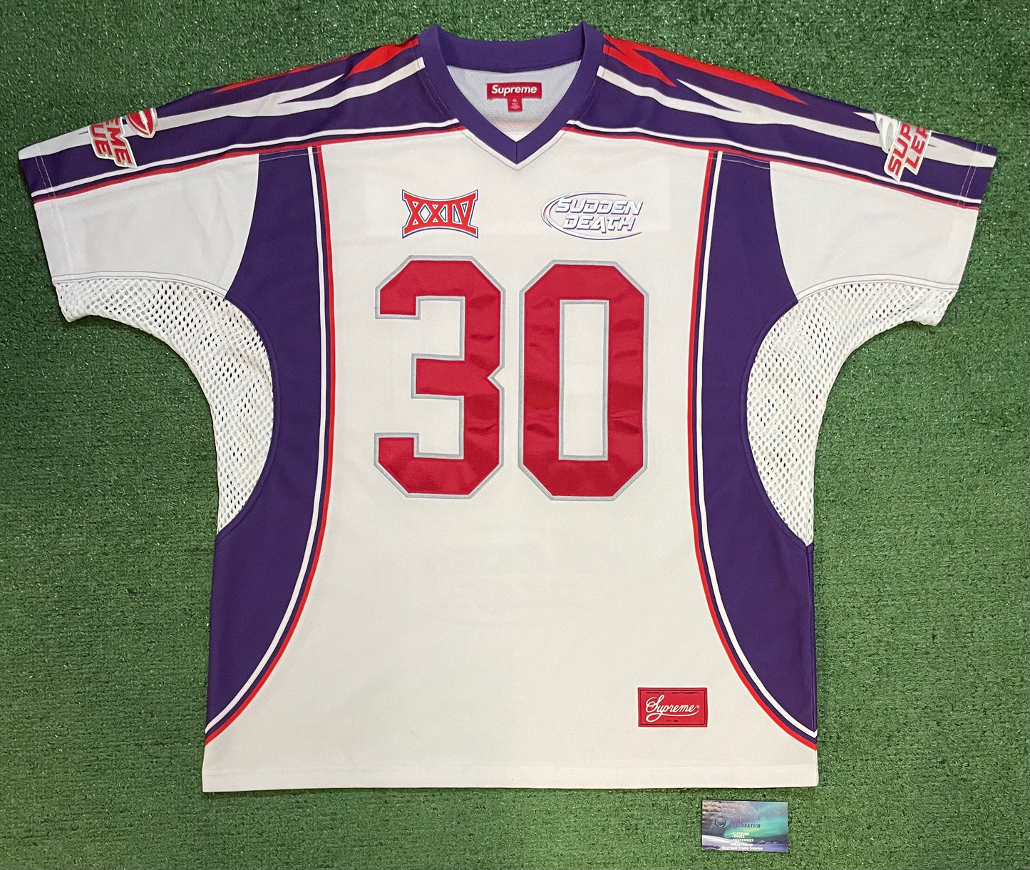 Supreme sudden death jersey