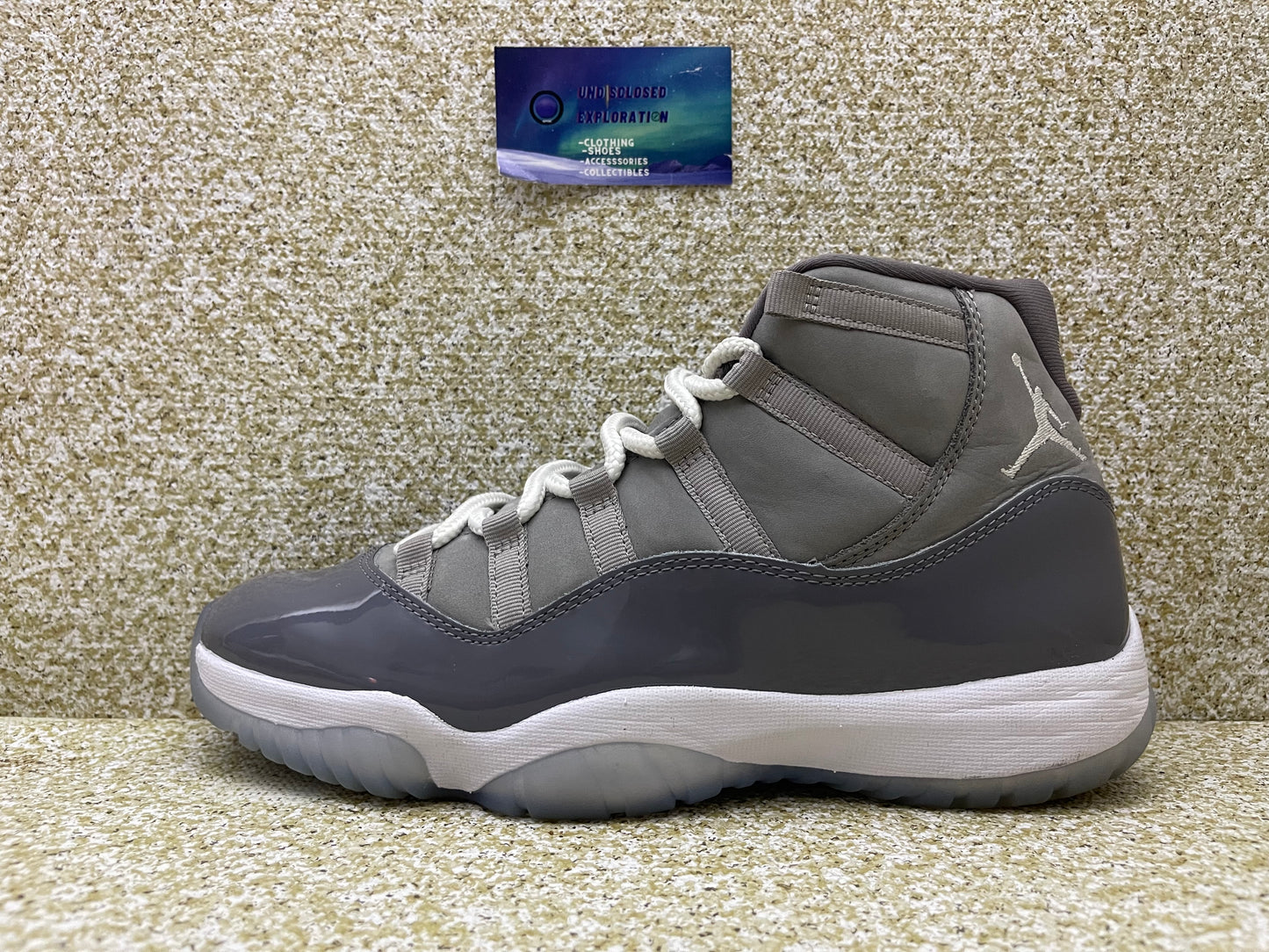 Jordan 11 Cool Grey 10 Men/11.5 Women “Preowned”