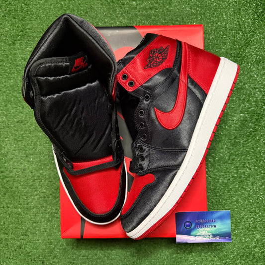 Jordan 1 Satin Bred