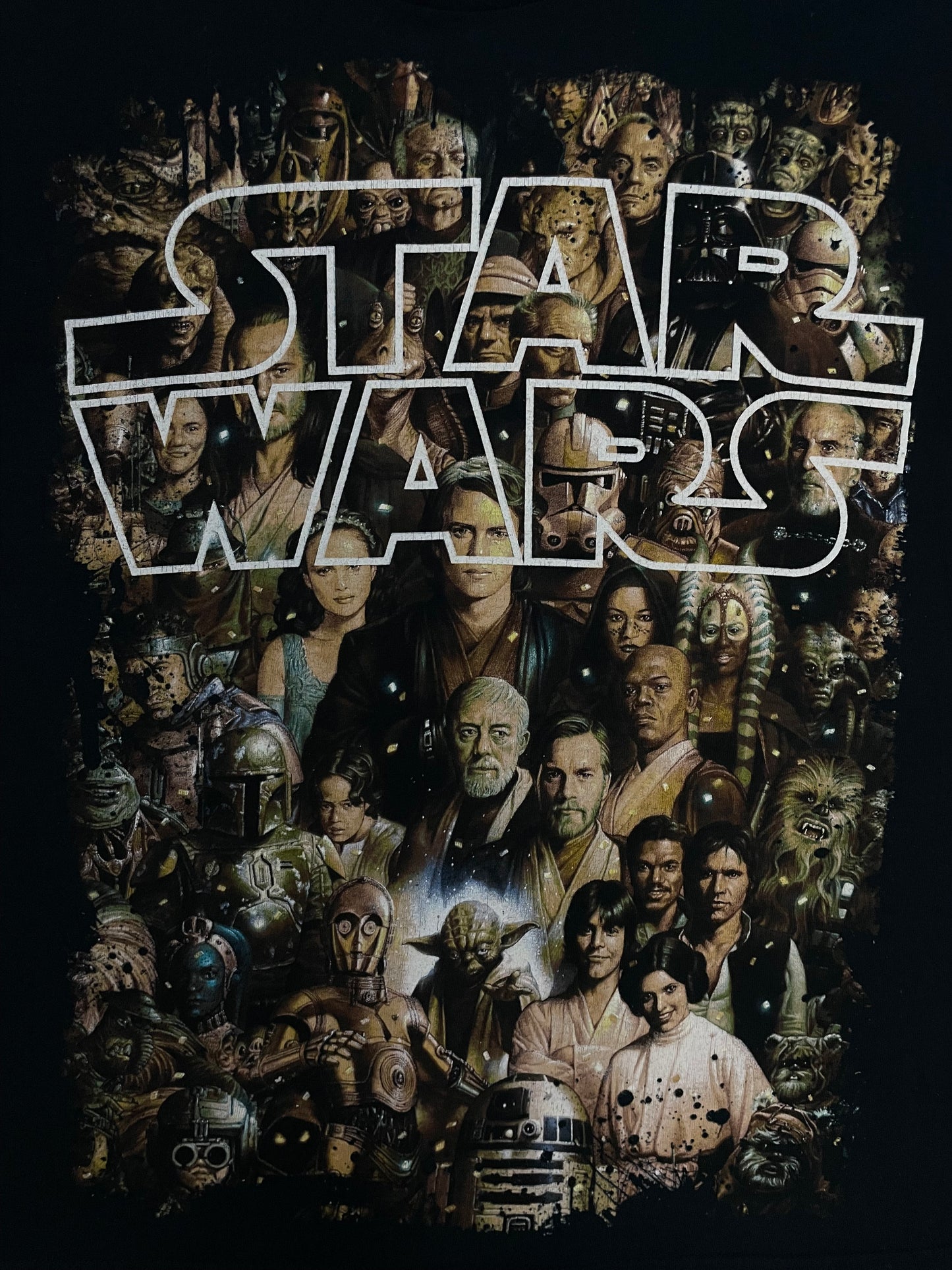 Vintage 1990s Star Wars character tee