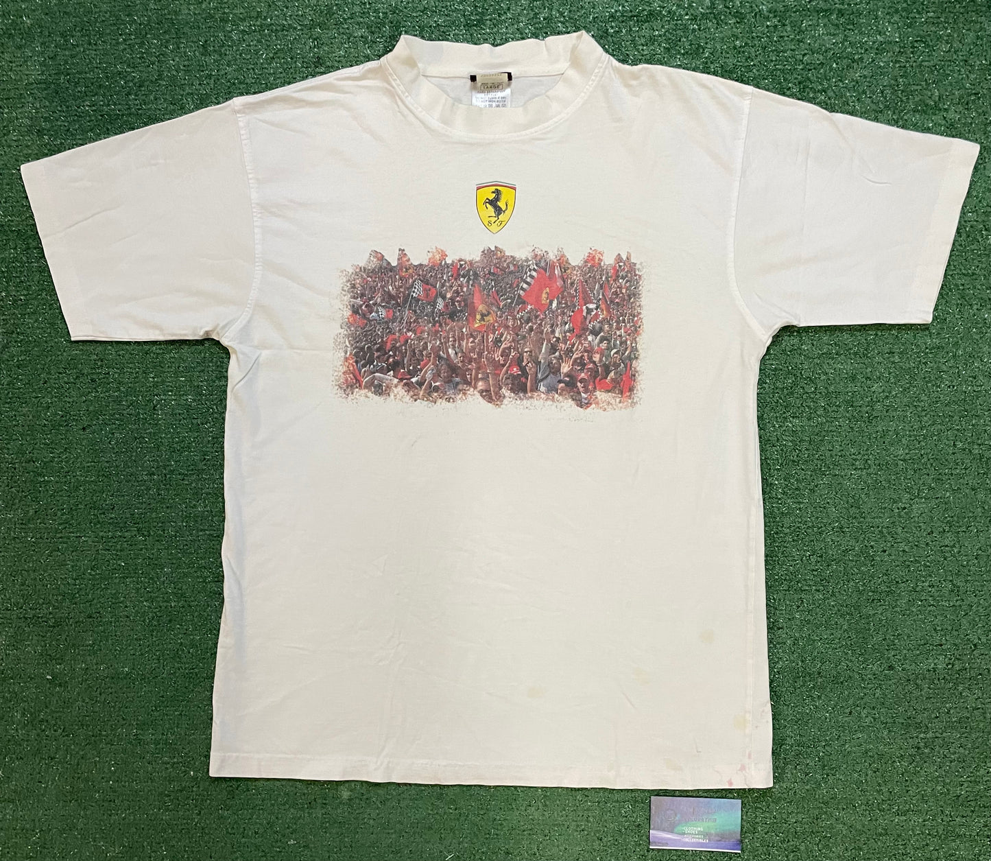 Vintage 1990s Ferrari F1 crowd tee