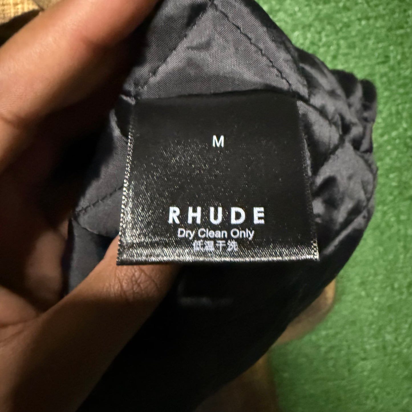 Rhude Plaid Flannel Jacket