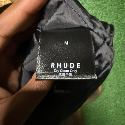 Rhude Plaid Flannel Jacket