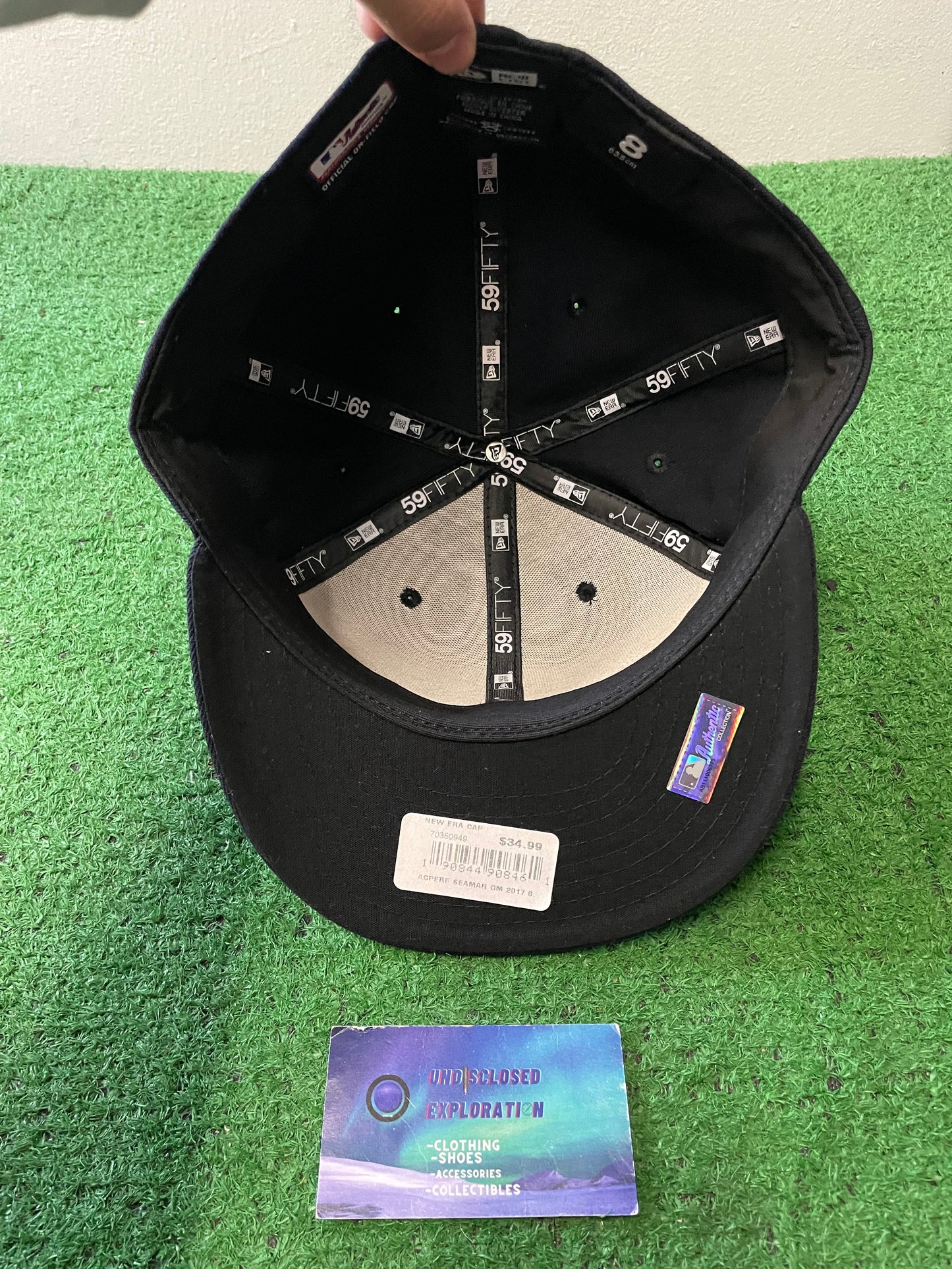 Seattle Mariners navy new era fitted hat