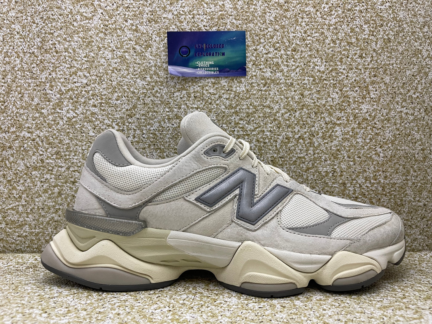 New Balance 9060 Sea Salt White 12 Men/13.5 Women “Preowned”