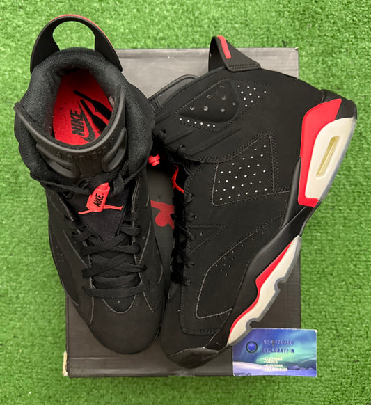 Jordan 6 Infrared 10 Men/11.5 Women “Preowned”
