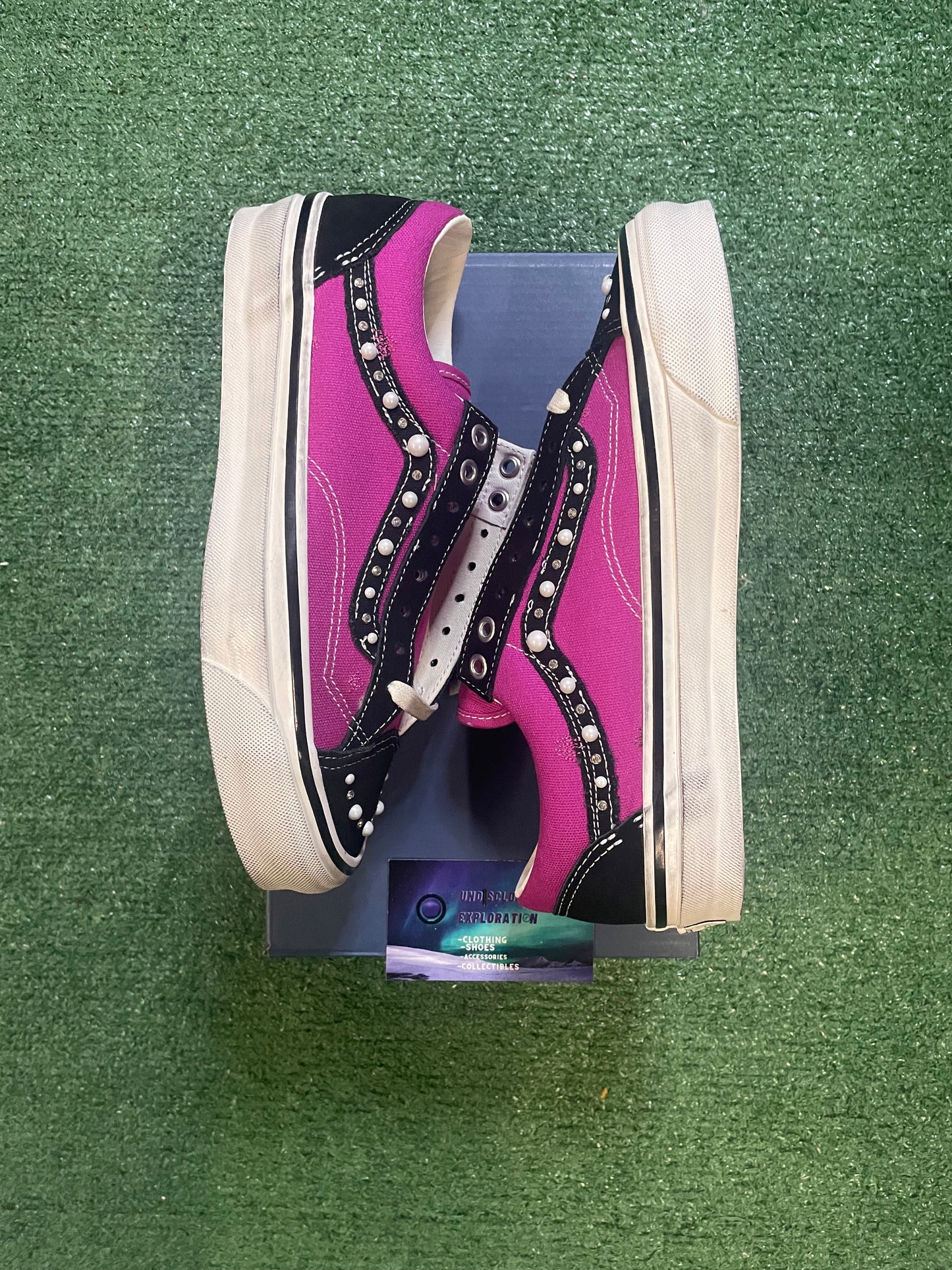 Vans old skool 36 Pearlized pack Fuchsia Red
