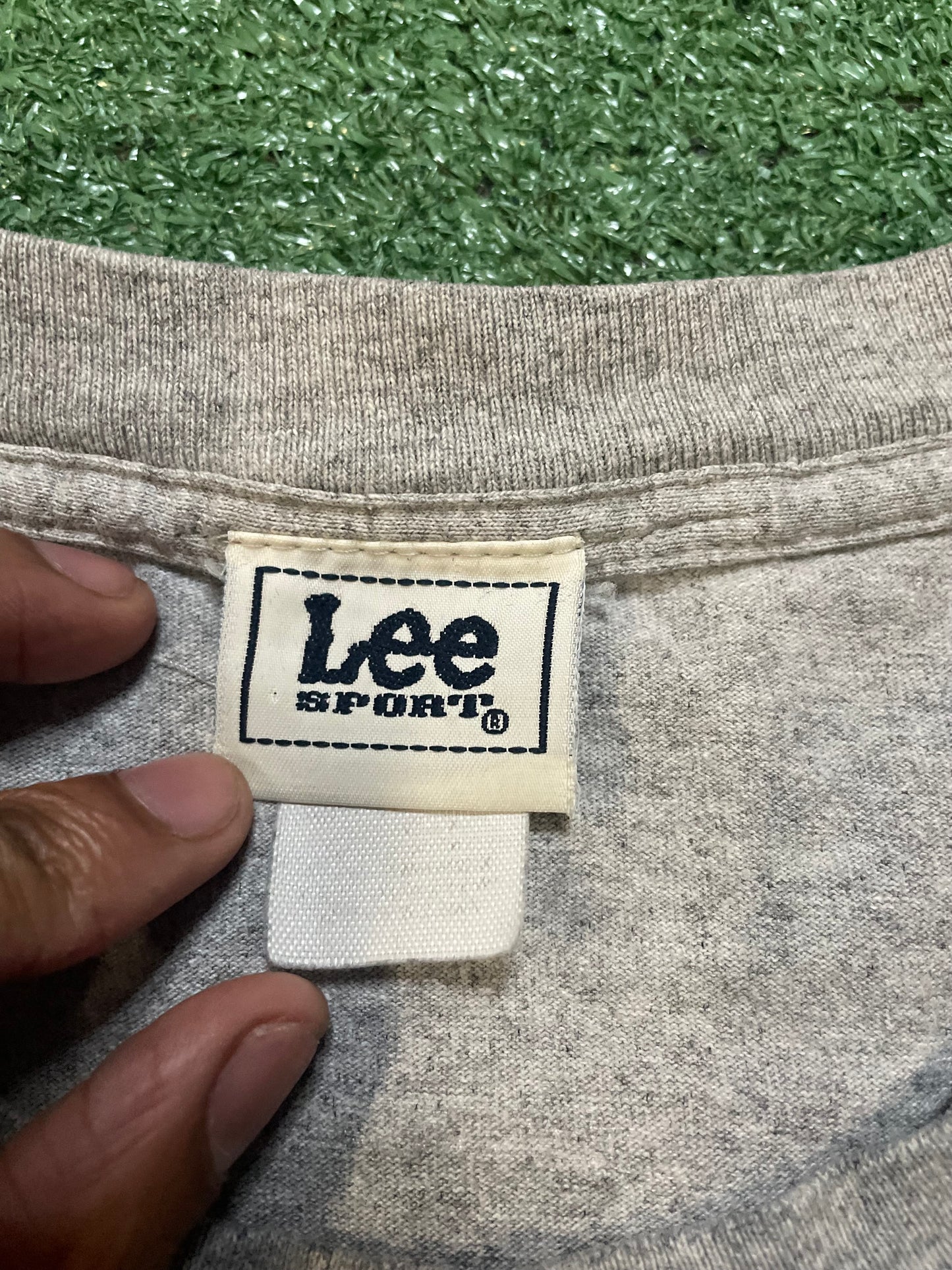 Vintage 2000s Seattle Mariners grey logo tee